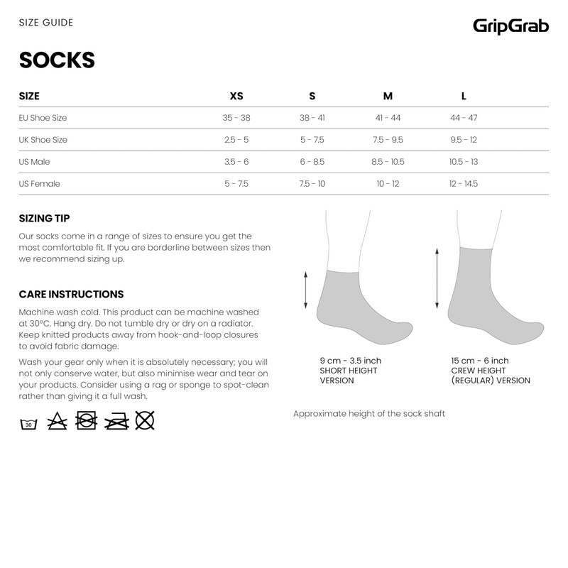GripGrab Lightweight SL Single and Multipack Performance Summer Cycling Socks