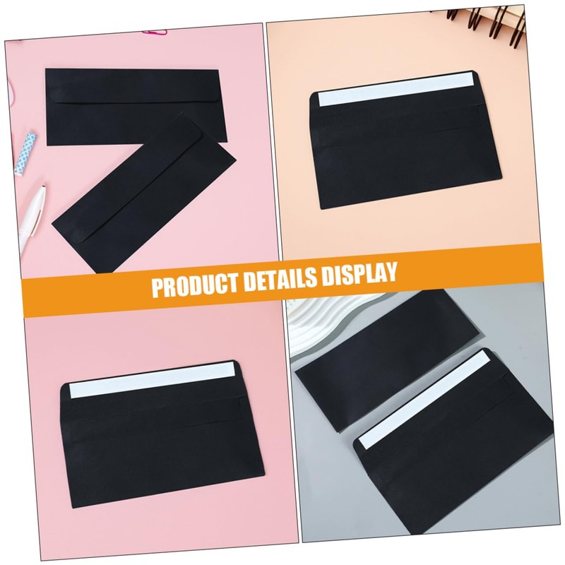 Operitacx Budget Mailing Envelopes Letter Size Self Seal for Invoices