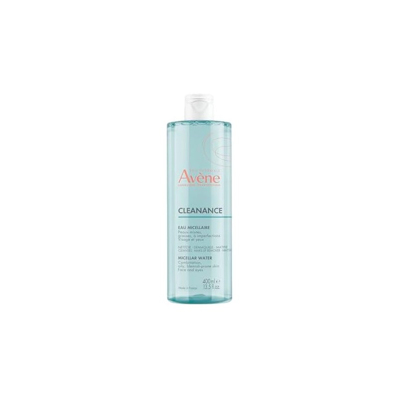 Avene Cleanance Agua Micelar Desmaquillante Piel Grasa con Imperfecciones