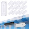 Tablecloth Clips,Transparent Table Cloth Holder Clips,Self-Adhesive Windproof Table Cover Clamps