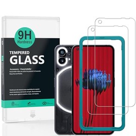 IBYWIND 2 Piezas Protector Pantalla para Nothing phone (1) 5G 6.55, Cristal Templado de dureza 9H[sin burbujas, Fácil de instalar]                    