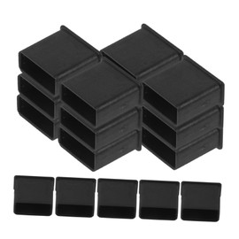 ULTECHNOVO 20pcs USB Port Cover Protector Charging Port Dust Plugs for Flash Drive and Devices Easy to Use Caps for Laptops and Computers