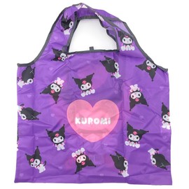 Small Planet 116288 Sanrio Kuromi Shopping Bag Heart Purple