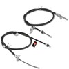 A-Premium Rear Driver and Passenger Side Parking Brake Cable Assembly