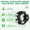Panglong Universal Golf Cart Wheel Spacers Kit with Lug Nuts-2inch,