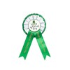 Green Irish Shamrock Rosette Badges St Patricks Day Accessories Fancy