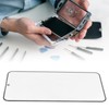 Phone Front Screen Black Glass with Professional Tools Phone Front