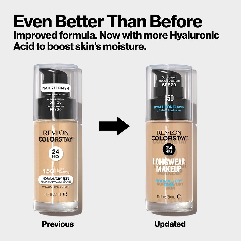 Revlon Colorstay Foundation for Normal/Dry Skin, Toast