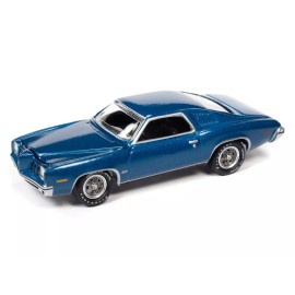 Johnny Lightning JLMC028A-1 Johnny Lightning 1973 Pontiac Grand Am (Regatta Blue poly)