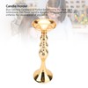 2 Pcs Wedding Flower Stand Exquisite Metal Candle Holder Wedding
