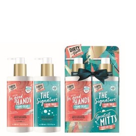 Dirty Works Greatest Mitts Hand Care Duo-The Signature Hand Wash, 300ml & In Good Hands Hand Cream, 300ml
