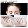 QUEMISS Eyebrow Pen Microblading 4 Fork Tip Eyebrow Pencil Creates