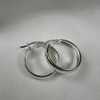 Sterling Silver 20mm Hoop Earrings
