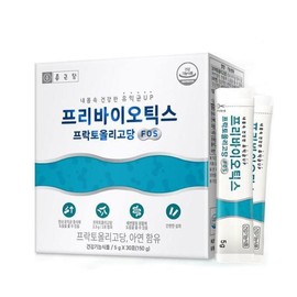 Chong Kun Dang Prebiotics 30 packets, 1 month supply, lactic acid bacteria food FOS fructo-oligosaccharide / 종근당 프리바이오틱스 30포 1개월분 유산균먹이 FOS 프락토올리고당
