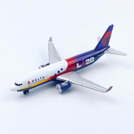 WngAur Airplane Model, Delta L-28 Die-cast Metal Planes Aircraft Suitable for Collection and Desktop Decor
