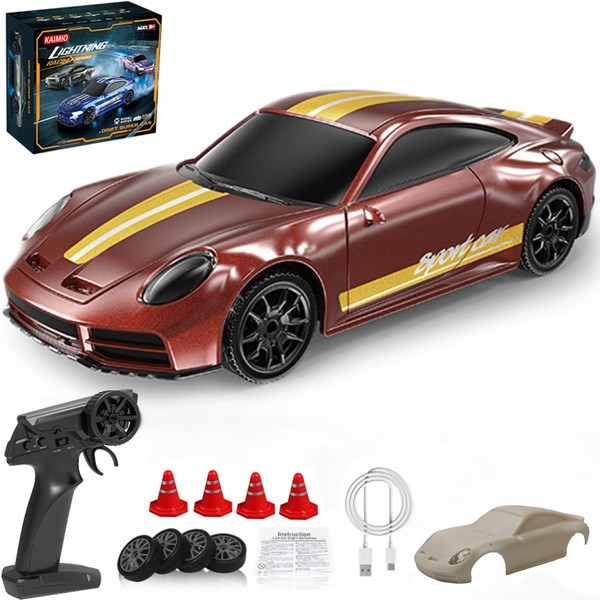 KAIMIO 1:43 Scale Drift RC Car with Gyro Mini Full