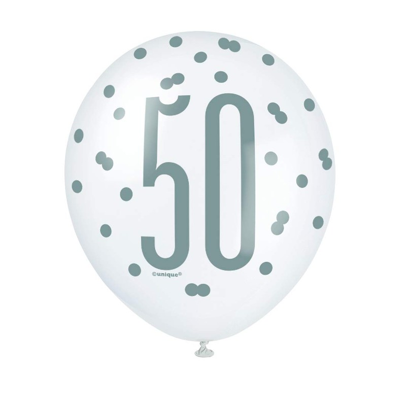 Vibrant 50th Glitz Petal Pink, Spring Lavender & White Latex