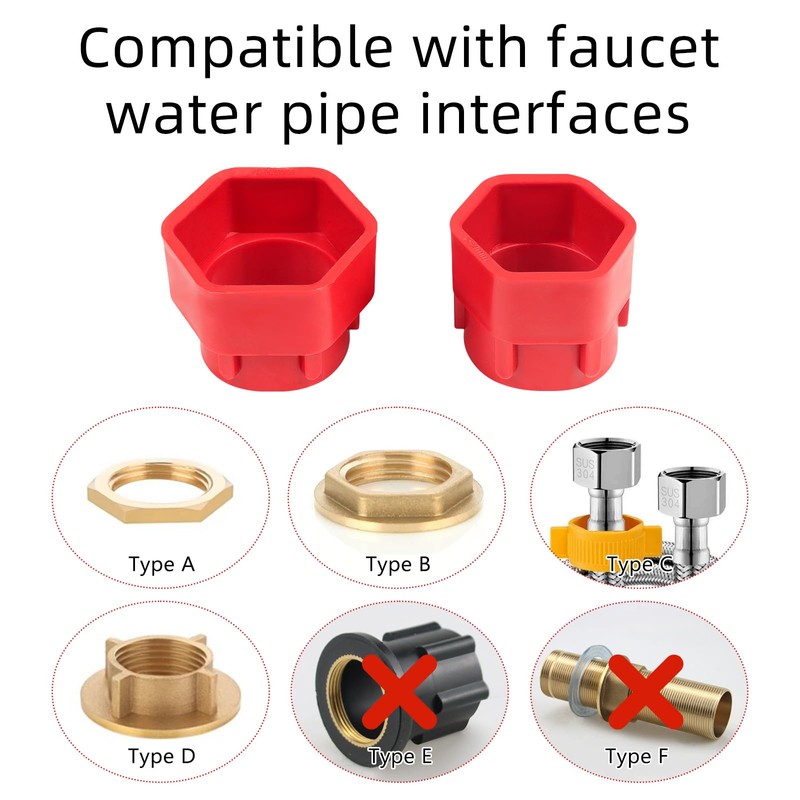 NEATABY 8 in 1 Faucet and Sink Wrench, Multifunctional Wrench