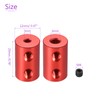 DMiotech 3-6mm Bore L20XD12 Rigid Coupling Shaft Coupling Joint Connector