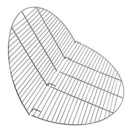 Sunnydaze Foldable Fire Pit Cooking Grill Grate - Heavy-Duty Portable Chrome-Plated Backyard Outdoor BBQ Campfire Cooking Rack Accessory - 36-Inch Surface