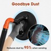 Zipcase Dust Free Hand Sander, Drywall Sander with Vacuum, with