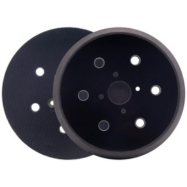 6 Inch Replacement Sander Pads, 6 Holes Hook and Loop Sander Pad for Ridgid R2611 Random Orbit Sander, 2 Pack