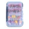 ANCLLO 64 Piece Fly Fishing Set with Double Sided Waterproof