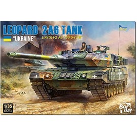 Border Model BT-031 Leopard 2 A6 MBT Tank Ukraine 1:35 Scale Plastic Model Kit Model Making