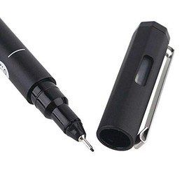 POWERTOOL Black Liner Fineliner Drawing Pens, 0.05mm - 0.8mm Fine Liner Pen Pigment Marker Waterproof for Artist Illustration Technical Drawing Office Documents Manga (10 PCS, 0.05mm)