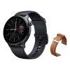 Reloj inteligente Mibro Lite 2, correa marrón y negra, llamadas
