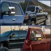 Nilight Side Mirror Marker Light Switchback Amber Turn Signals White