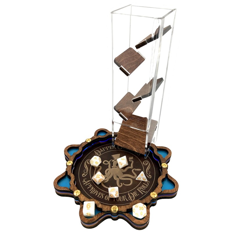 C4Labs Dice Tower & Tray for Dice Games