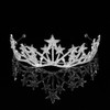 Star Shaped Rhinestone Crowns Bridal Crowns Tiaras Bridal Headpiece for