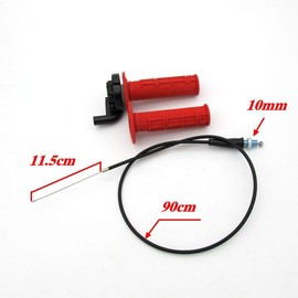 Namvo 7/8 inch Throttle Handle Grip Twist with Cable Assembly for ATV Quad Pit Dirt Bike 50 70 90 110 125cc