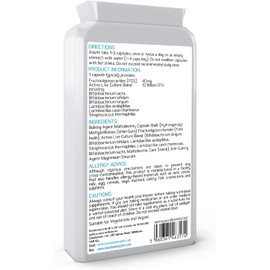 Full Spectrum Bio-Culture Defence – 120 High-Strength Capsules – 10 Billion Live CFU Multi-Strain Bio-Cultures + FOS – DRCaps® Encapsulation for Maximum Protection