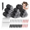 60 Tubos Para Rizar Cabello Abrazadera Plástica Para Cabello