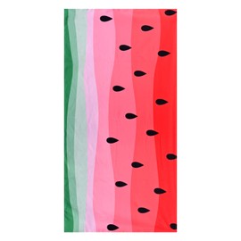 Watermelon Beach Towel Blanket, Small Thin Microfiber Beach Towel for Kids Girls Women, Lightweight 24”x48” Quick Dry And Sand Free Red Towel, Watermelon Gifts Clearance Swim Bath Pool Beach Towel
