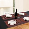 Pauwer Placemats Set of 6 with Table Runner Fall Christmas