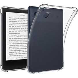 VOVIPO Transparent Case for 6 Inch Tolino Shine 5/Shine Color/Shine 4& Kobo Clara Colour/Clara BW(2024)/Clara 2E, Ultra Soft Flexible TPU Skin Bumper Back Cover for Kobo Clara Colour-Clear