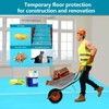 Temporary Floor Protection 39.5’’ x 50’, Floor Protection Film for