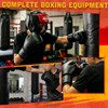 12pcs Boxing Headgear,Upgraded Boxing Gloves,Mouth Guards& Hand Wraps Boxing Equipment