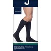 SIGVARIS Menâs DYNAVEN Closed Toe Calf-High Socks 20-30mmHg ML Crispa