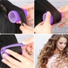 Pack of 47 Hair Rollers Large Curls Hair Curls Without