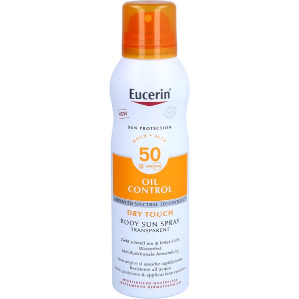 Nicht vorhanden Eucerin Sun Oil Bdy Aero50, 200 ml SPR
