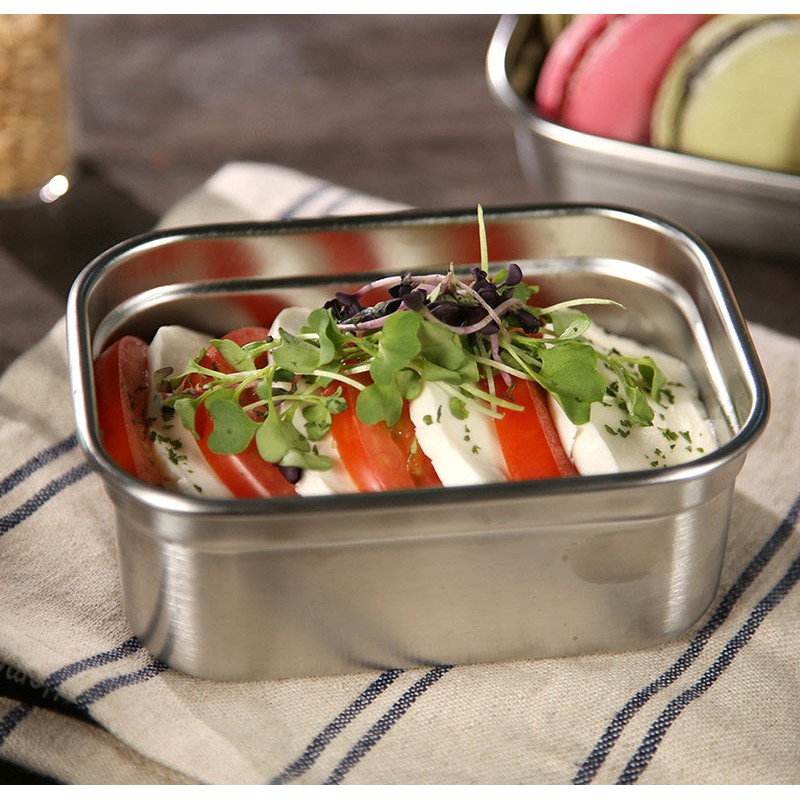 EBK Domestic POSCO 304 stainless steel sealed container Eco Rectangular