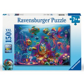 Ravensburger 13414 Alien Ocean 150 Piece Jigsaw Puzzle for Kids Age 7 Years Up, Multicolour, One Size