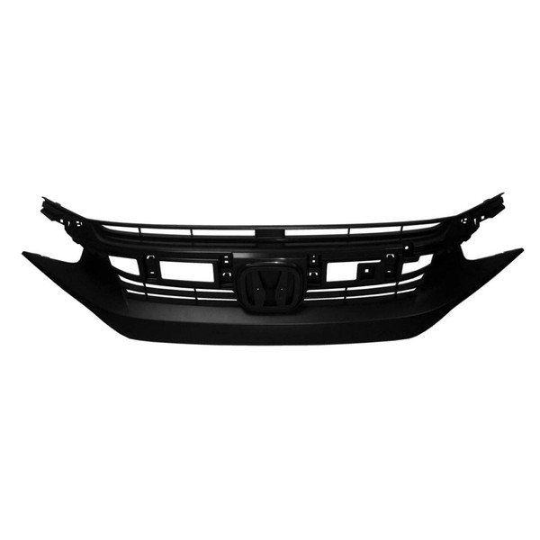 2016-2018 Honda Civic Front Grille; For Sedan And Coupe Models;