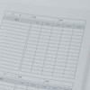 GOLD'S GYM Training Notebook A5 Size 104 Days/Gray