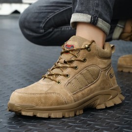 GUYISA Rubber Outsole Safety Boots Anti-smash and Anti-puncture Steel Toe Industrial Safety Boots for MenModel Number: 0276BK-1, Type: 0276BK-1-Impact Resistant, Gender: Unisex, Size: 9