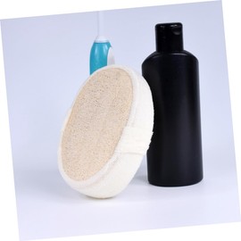 Healeved 2pcs Natural Loofah Bathing Sponge Exfoliating Body Scrubber for Smooth Skin
